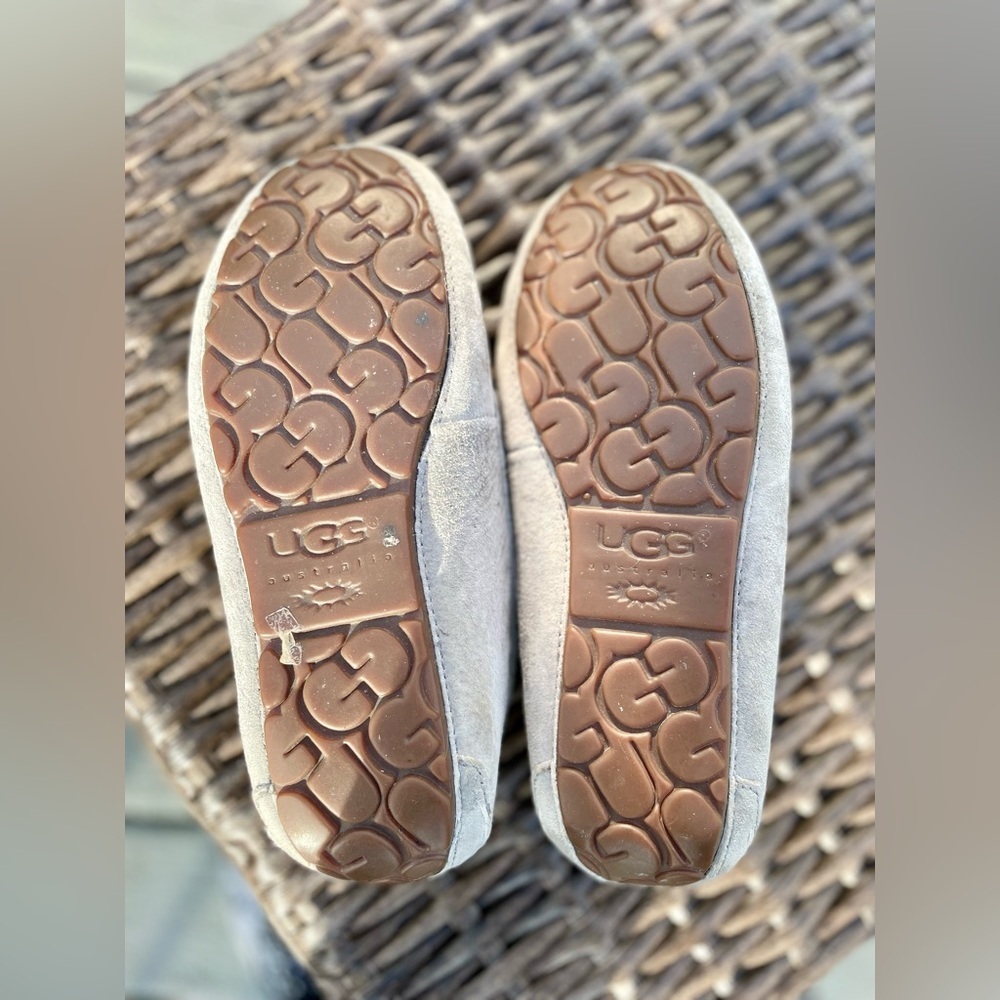UGG Gray “Ansley” Water Resistant Slipper - Picture 8 of 10